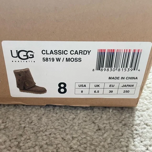 Brown Knit UGGs Women’s size 8 - Picture 16 of 16